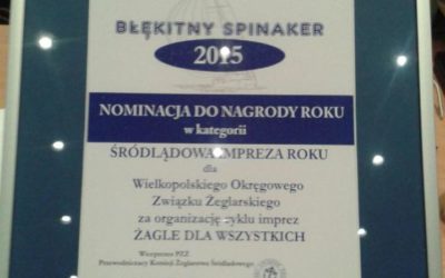 Nominacja do Błękitnego Spinakera dla WOZŻ